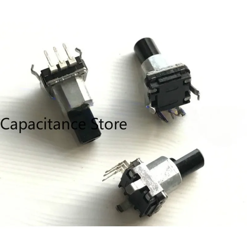 5PCS Rotating encoder EC12 type smooth touch without positioning 20 pulses