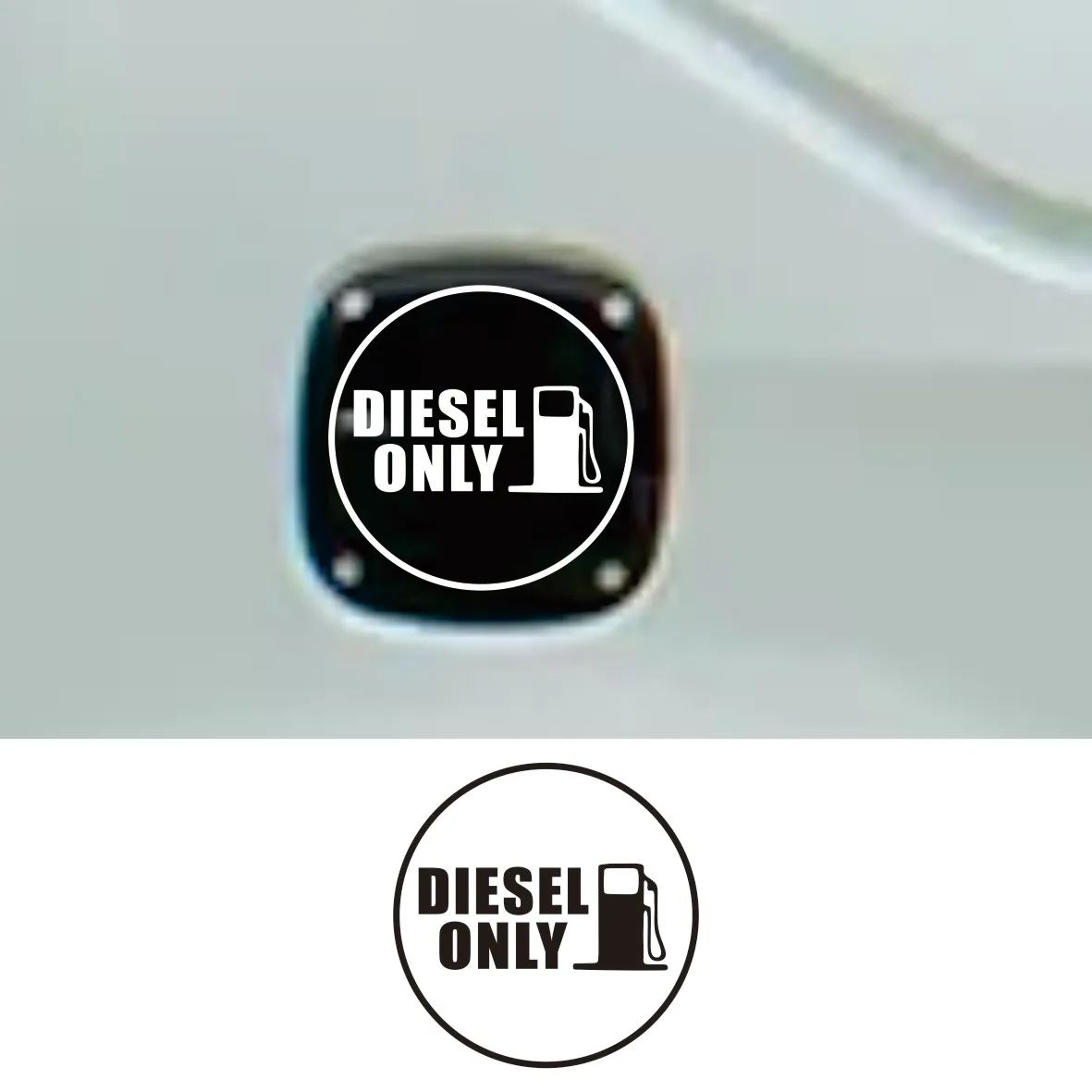 

10*10 см автомобильная наклейка забавная виниловая наклейка для автомобиля ДИЗЕЛЬ водостойкая наклейка для автомобиля наклейки на бампер грузовика заднее окно