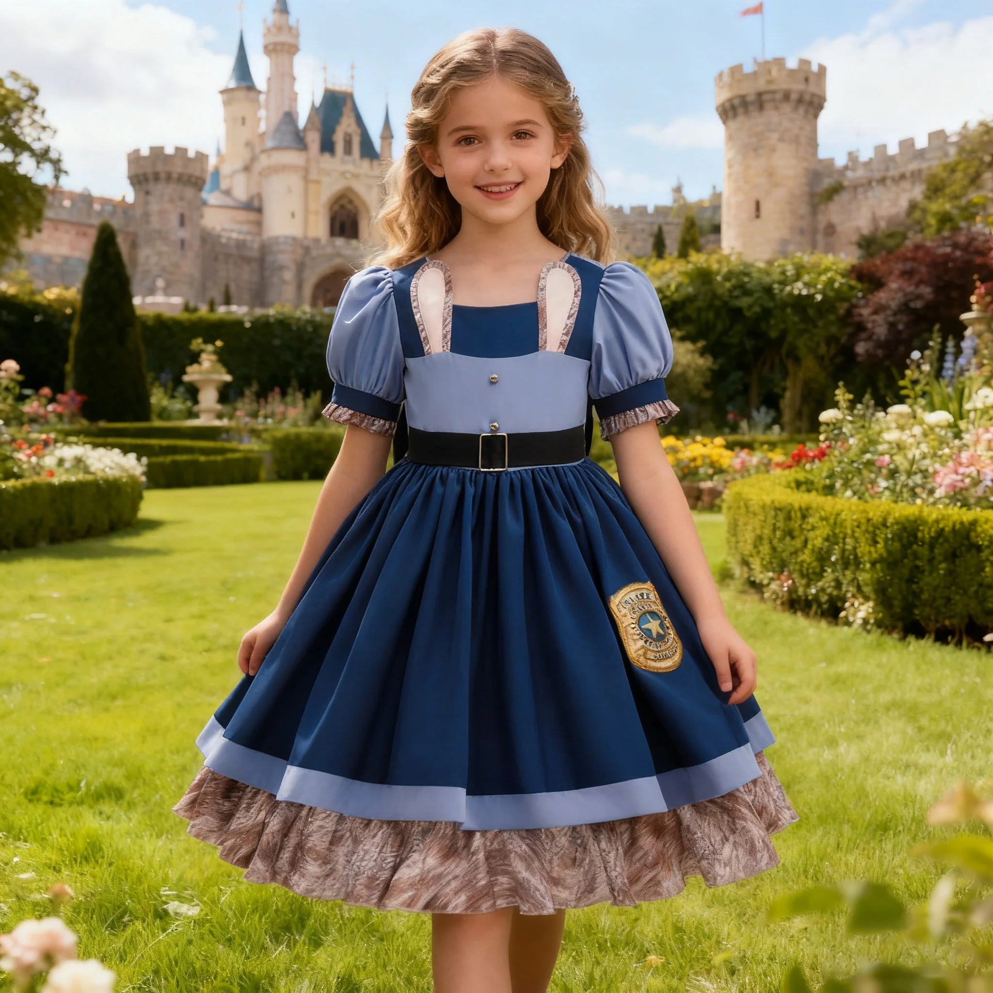 

festival rabbit Animal Dress Easter Girls Crazy carnival festival Dress For Kids bunny Police Fancy Dress Up Christmas Gifts