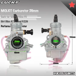 Carburetor 26mm Carb for 125cc 140cc Pit Dirt Bike ATV Quad PZ26 Performance Carburetor