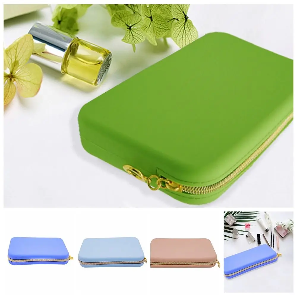 

Coin Purse Silicone Storage Bag Small Item Bag Data Cable Storage Bag Makeup Brush Holder Sanitary Napkin Storage Bag