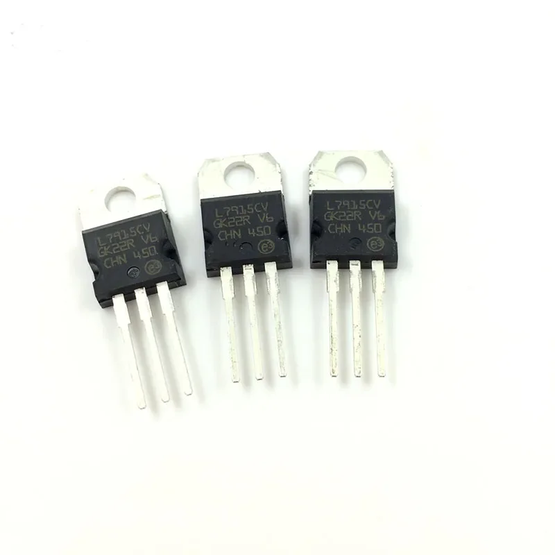 20PCS/LOT L7915CV 5V 7915 TO-220 Direct Insertion