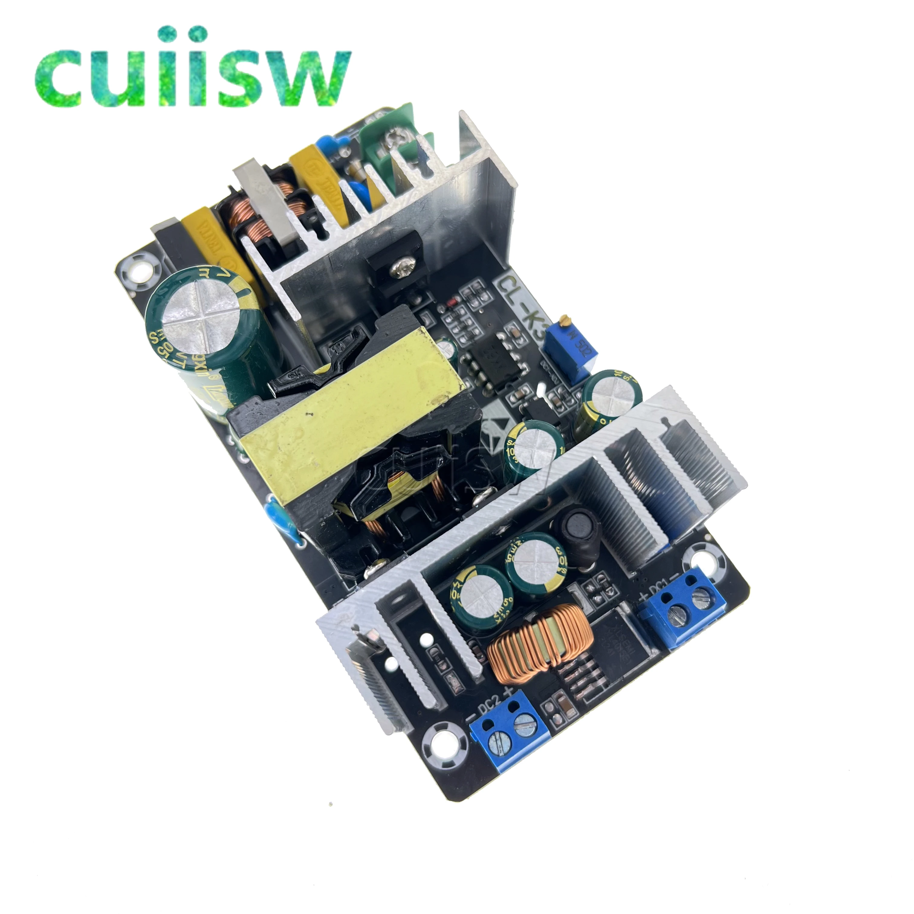 Modul Suplai Daya Sakelar Terisolasi Output Ganda Konverter Step Down Yang Dapat Disesuaikan AC-DC 110V 220V Ke 5V 12V 24V 36V 4-6A
