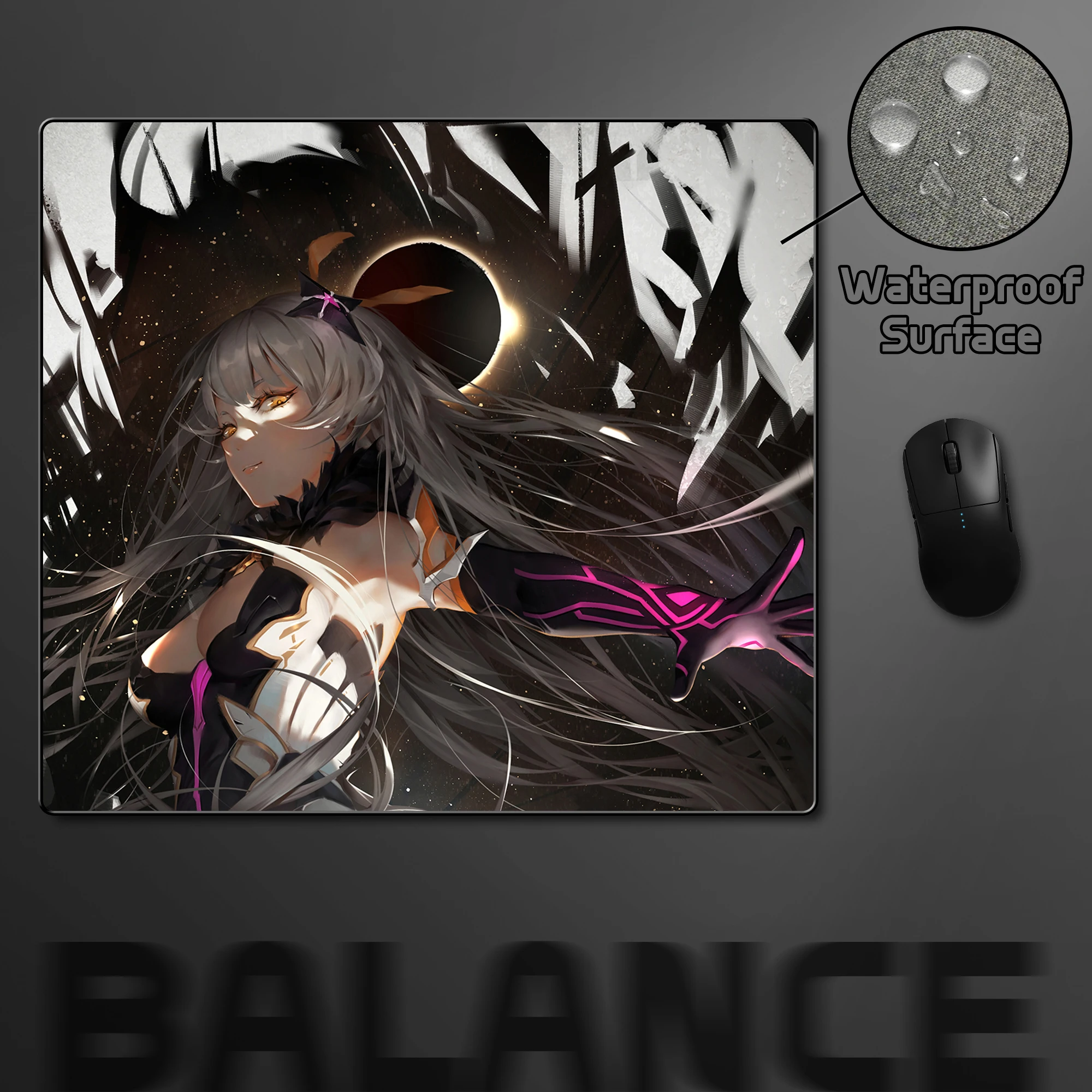

Игровой коврик для мыши, геймерский баланс, нескользящий коврик для мыши, игровой профессиональный коврик для мыши в стиле аниме, водонепроницаемый коврик для ноутбука, компьютера, стола 45*40 см
