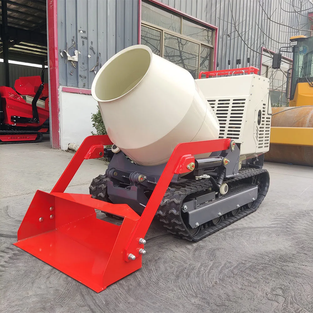 

YG Customized High Quality Diesel Mini Mixer Crawler Self Loading Mobile Concrete Mixer Automatic Building Diesel Small Concrete