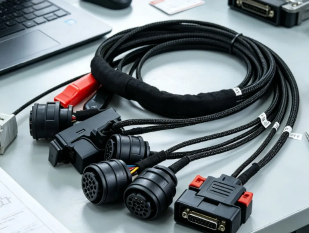 Auto Gear‑box Testing Adapter Wire, Read‑and‑Write Programming Cable For Transmission Maintenance Work
