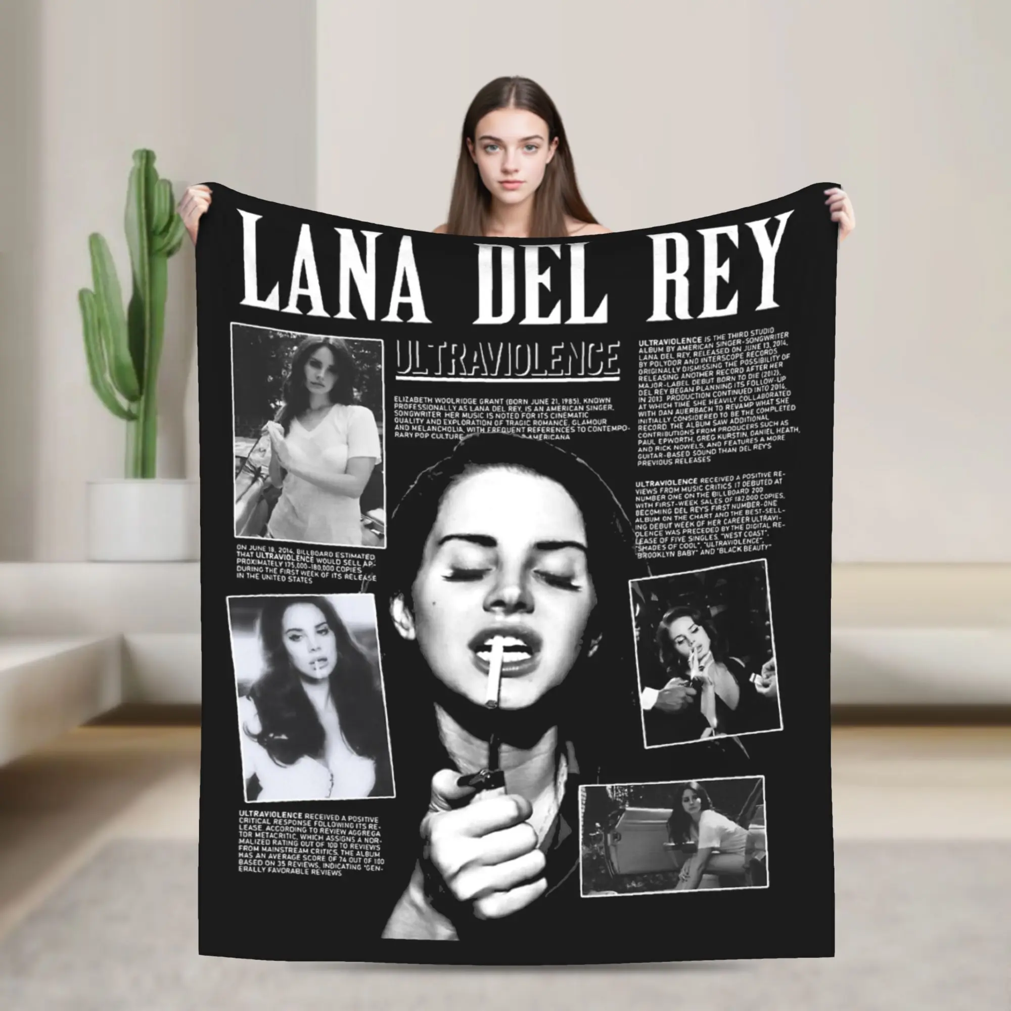 Lana Del Rey Blanke… - image