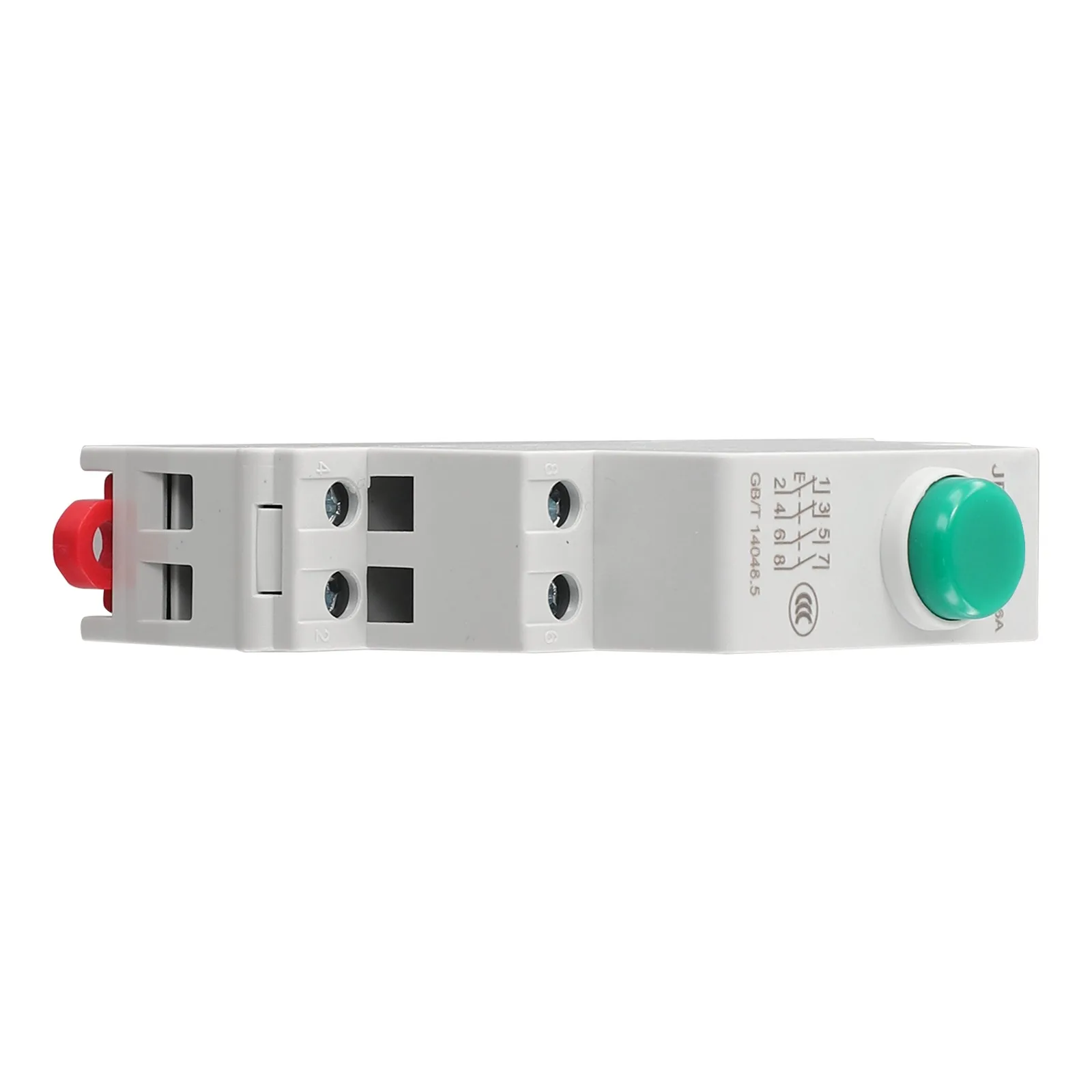 DIN Rail Type Power Control Button Switching Device Rated at 24V ACDC Optimized for Various Practical Scenarios