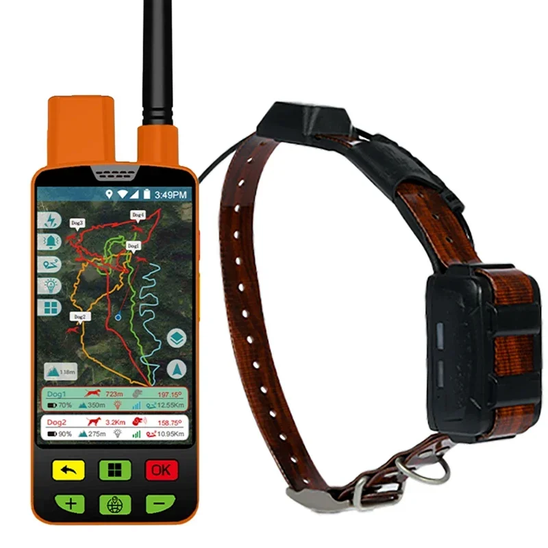 Quality gps dog collar pet tracker 4g waterproof hunting collar for dogs(good)