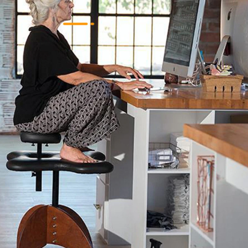 

Monkey stool, cross legged chair, sitting or not, photo chair, internet famous chair, monkey squatting, solid wood