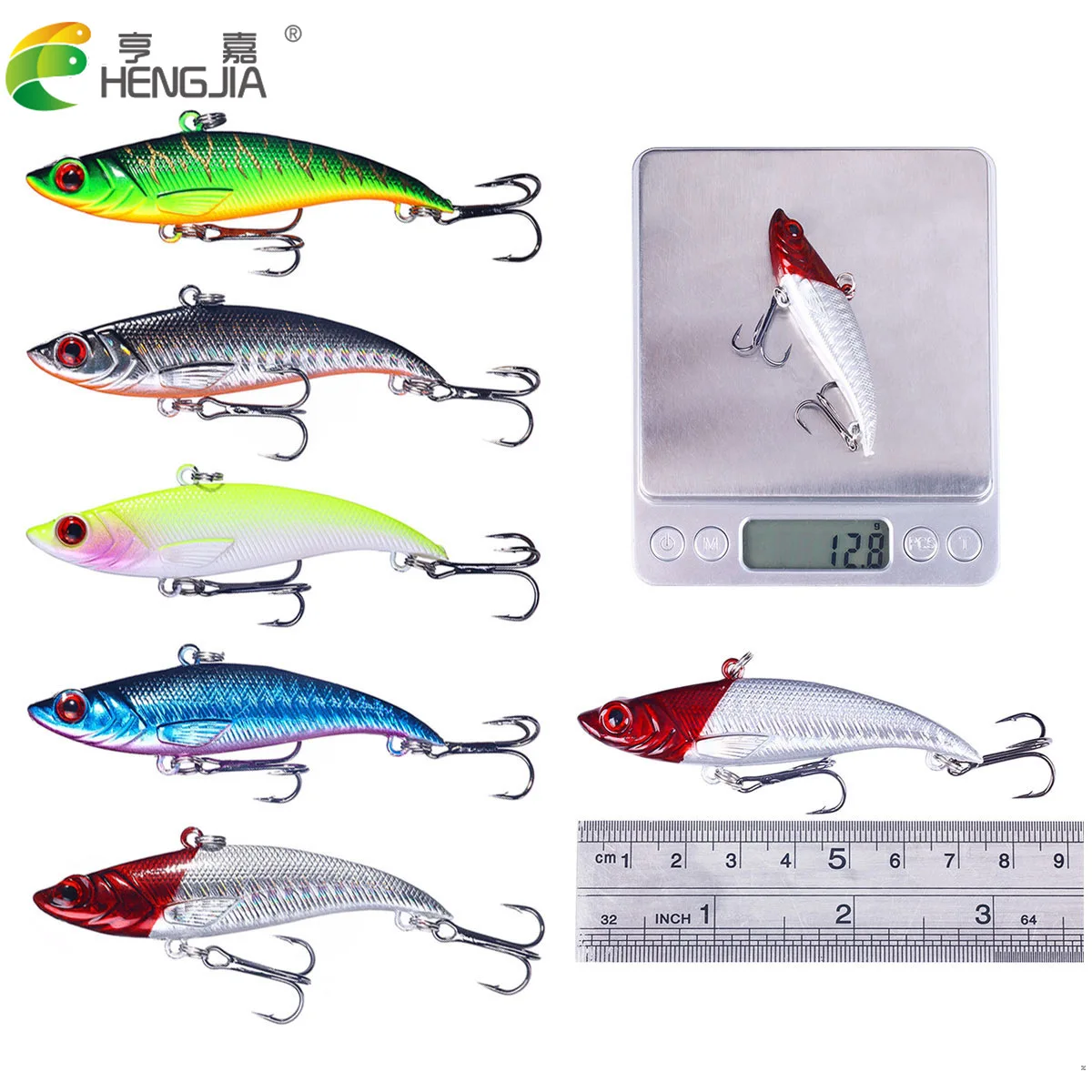 Sinking Pencil VIB Hard Lure Predator Sea Fishing Bass Bait Wobbler Swimming Artificial Bait Trolling Fishing Luya 7.5Cm/12.8g