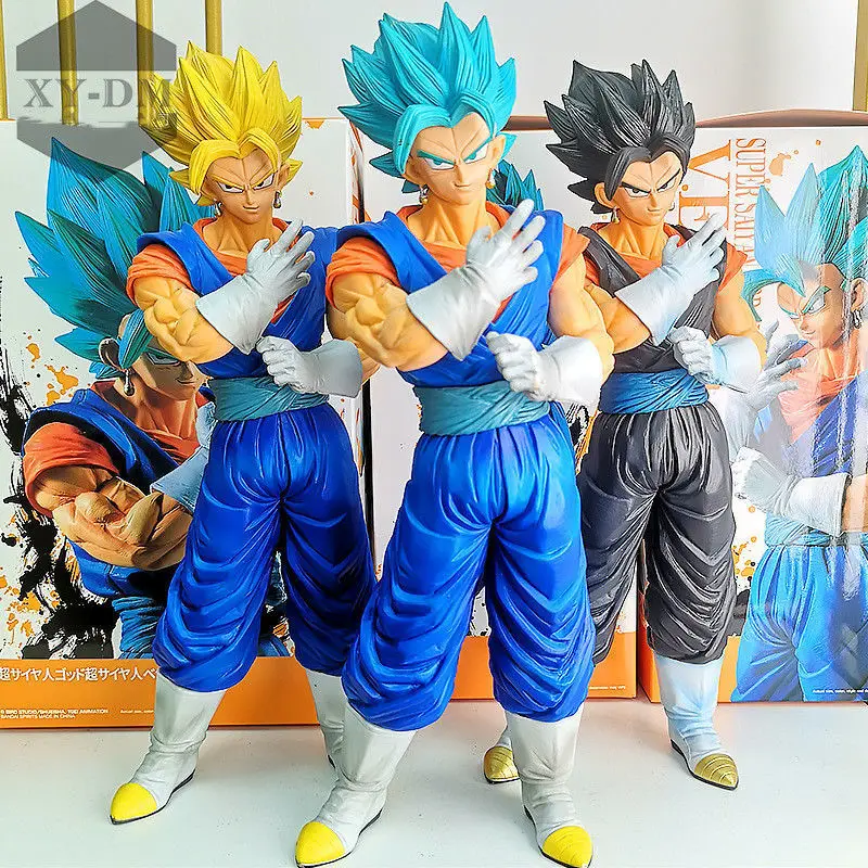 

Anime Dragon Ball Sun Wukong Vegeta Hand-made Super Saiyan Doll Anime Home Office Decoration Model Boy Commemorative Gift