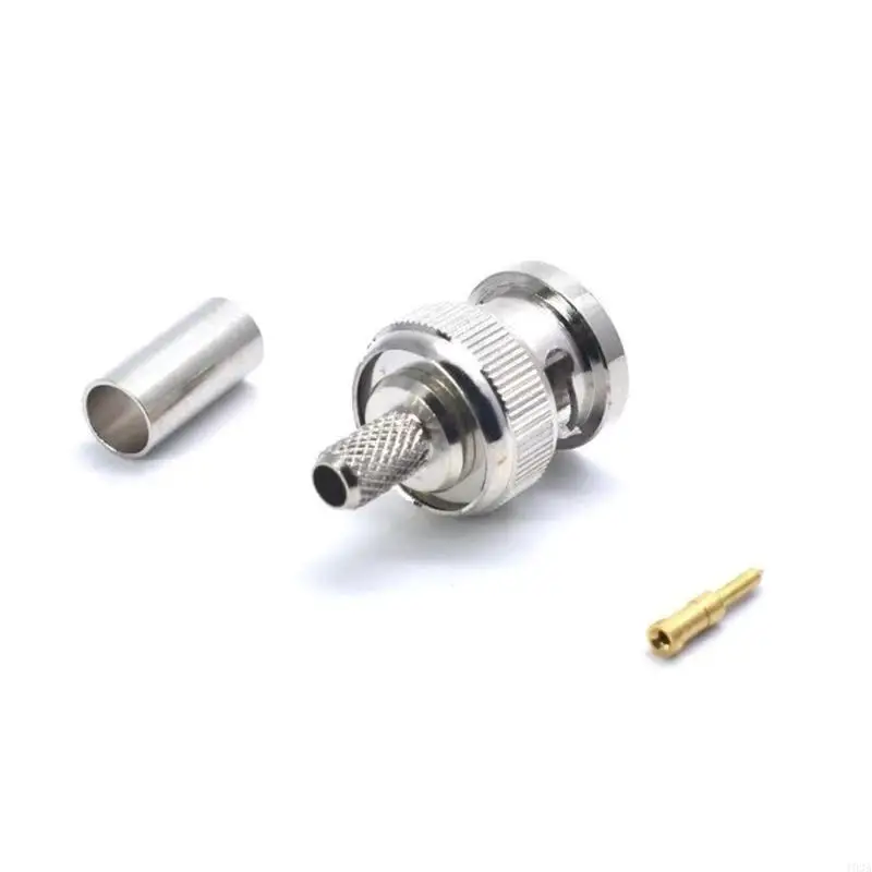 193A BNC Type Solder Converter BNC Male Crimp Connector 50Ohm Connector