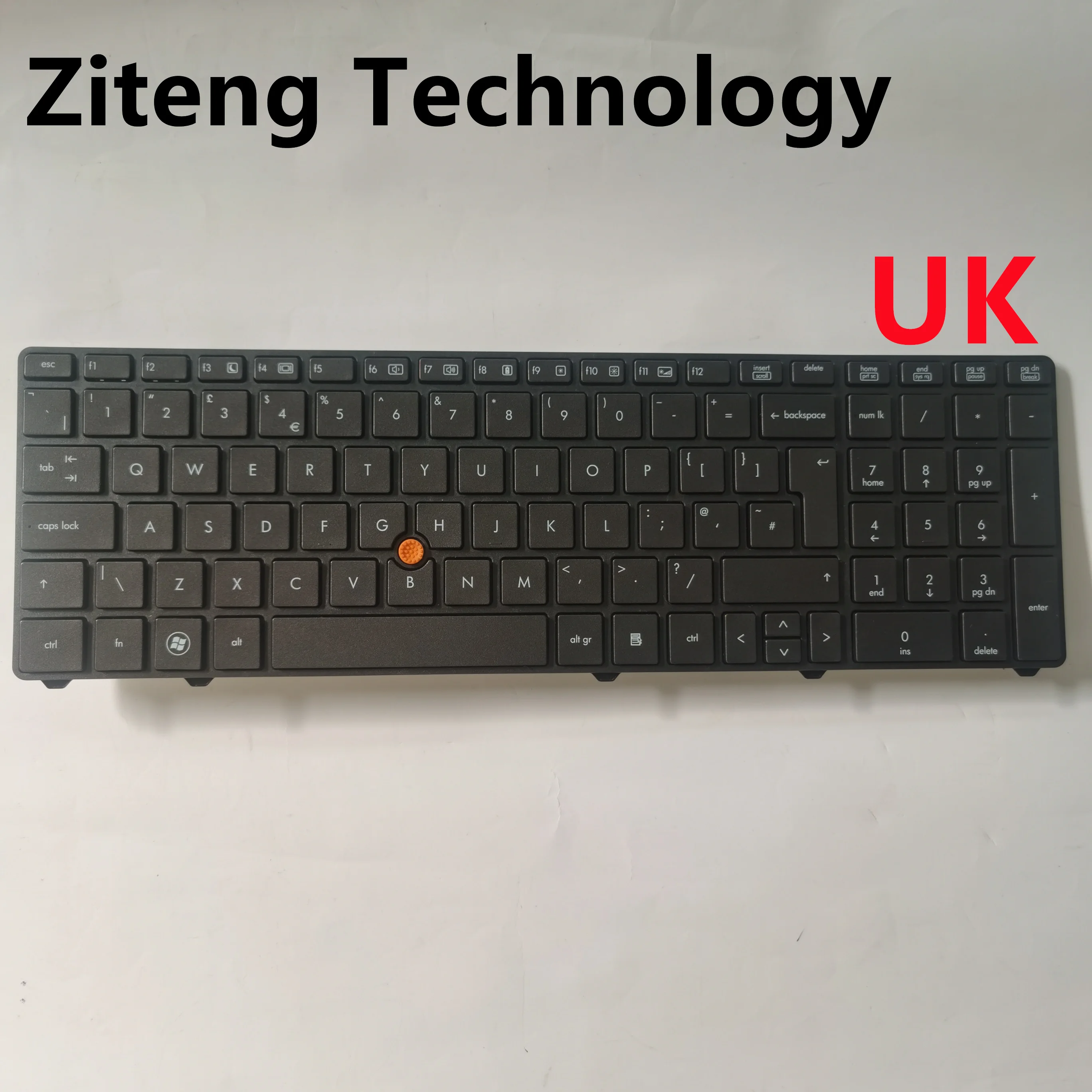 Latin/UK/Korean NoBacklit Laptop Keyboard For Hp Elitebook 8760w 8770w With Point LA/UK/KR Layout