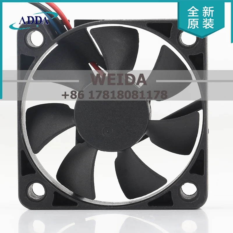 AD0512MB-G76 ADDA 5010 5CM 12V 0.12A Dual Ball Bearing Silent  3-wire  Cooling Fan