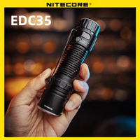 Nitecore EDC35 hiking Flashlight USB-C Rechargeable 5000 Lumens LED EDC UHi Beam Distance 550meters Built-in 6000mAh Battery