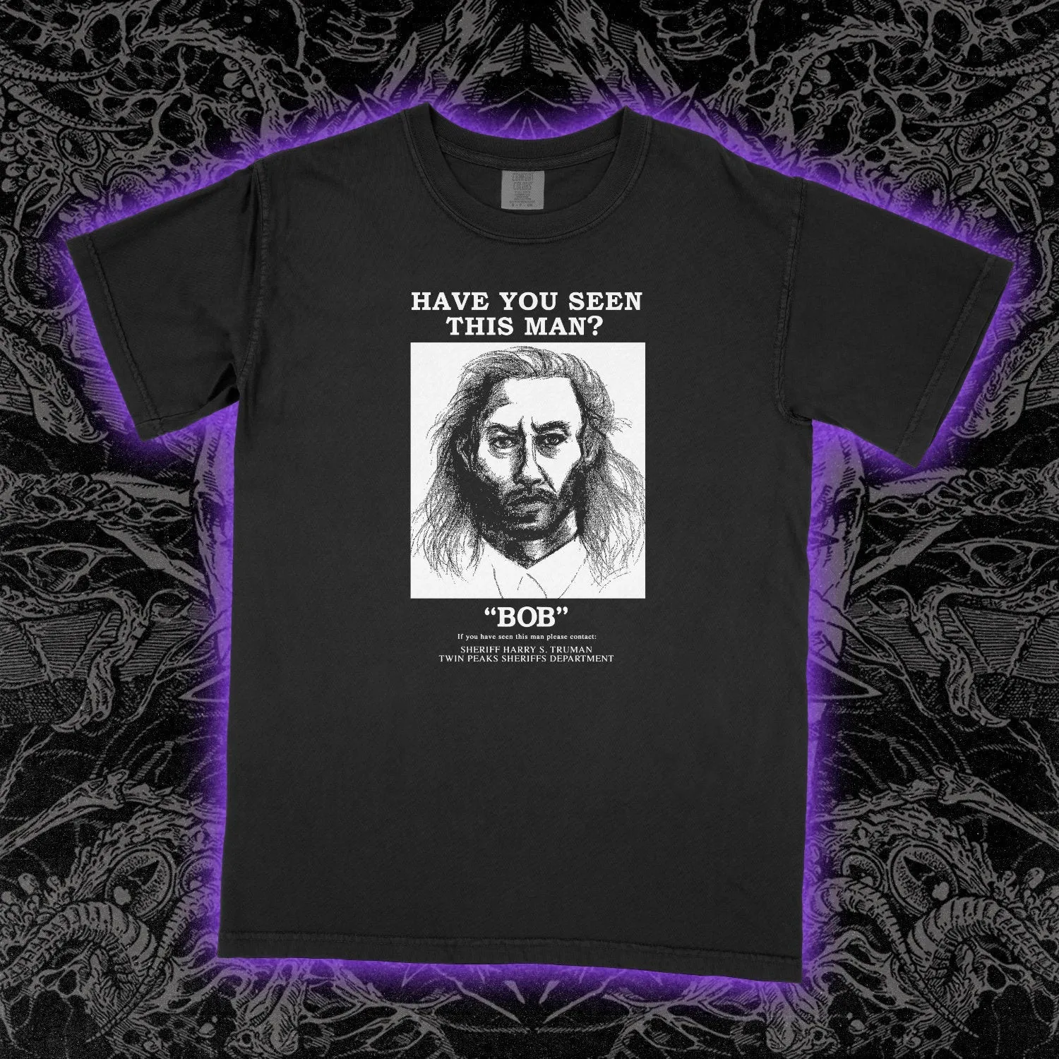 

Футболка Twin Peaks Have You Seen Bob Lynch TV Show Cult Horror с рисунком унисекс