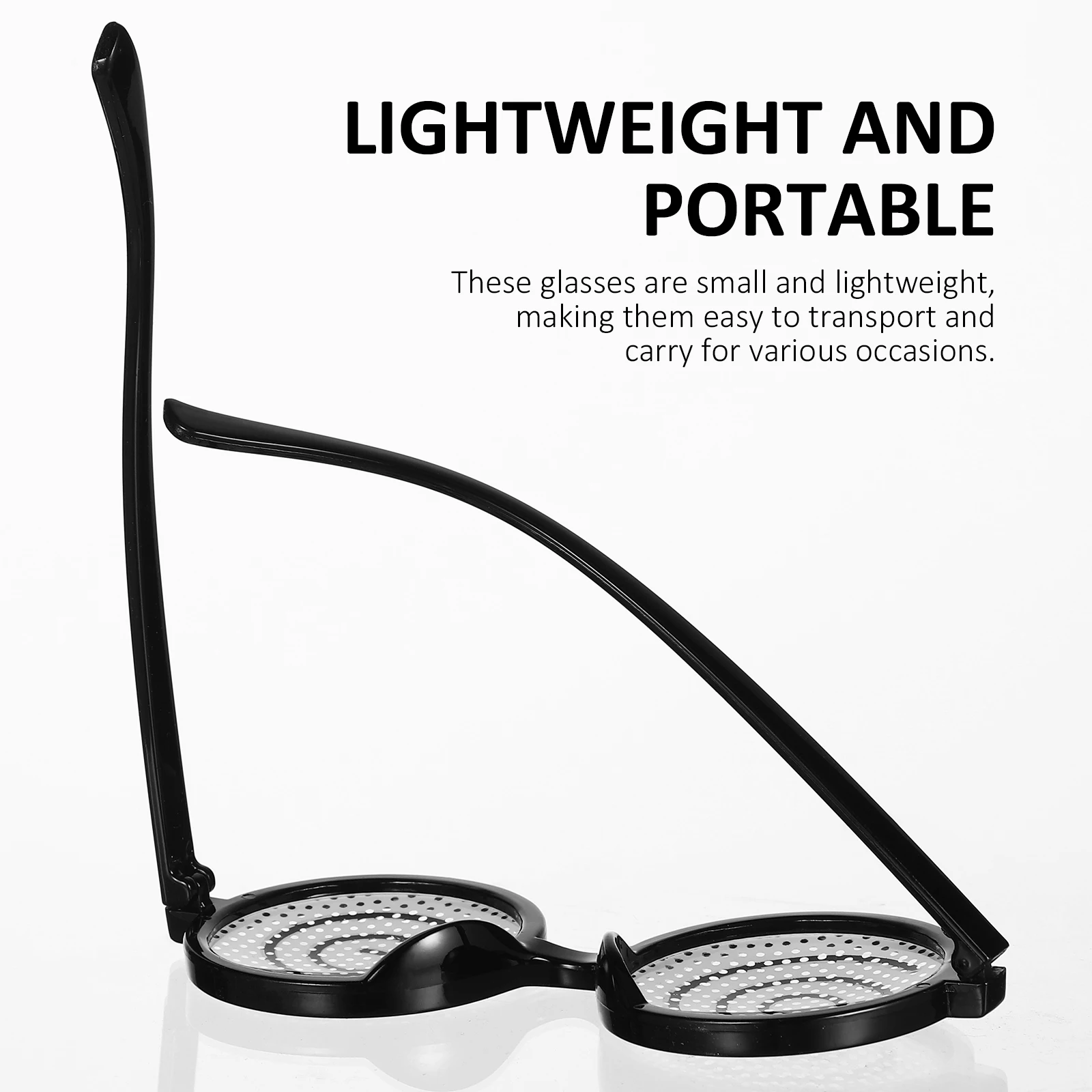 

4 pcs Novelty Glasses Funny Round Frame Party Glasses For Kids Creative Eyeglasses Light Weight Comfortable Party Photo Props