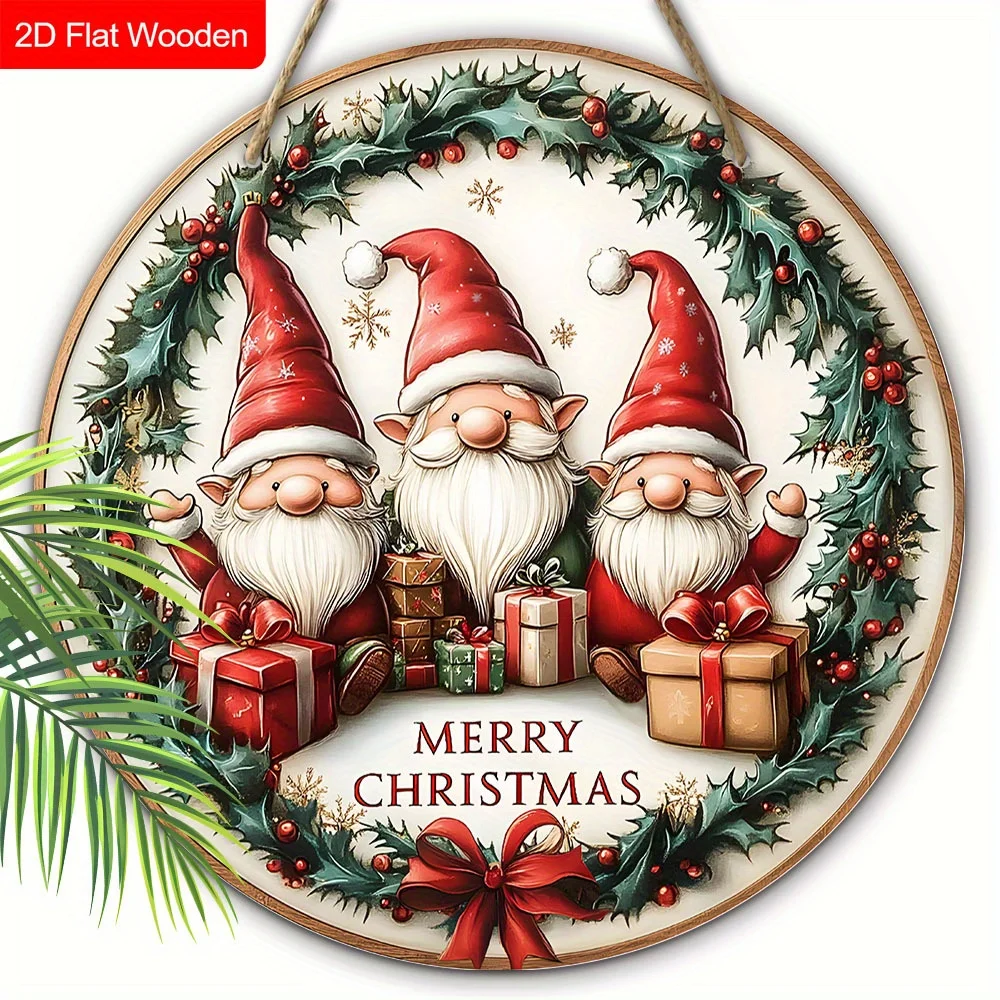 2D Flat, 2D Flat 1pc Winter Merry Christmas 