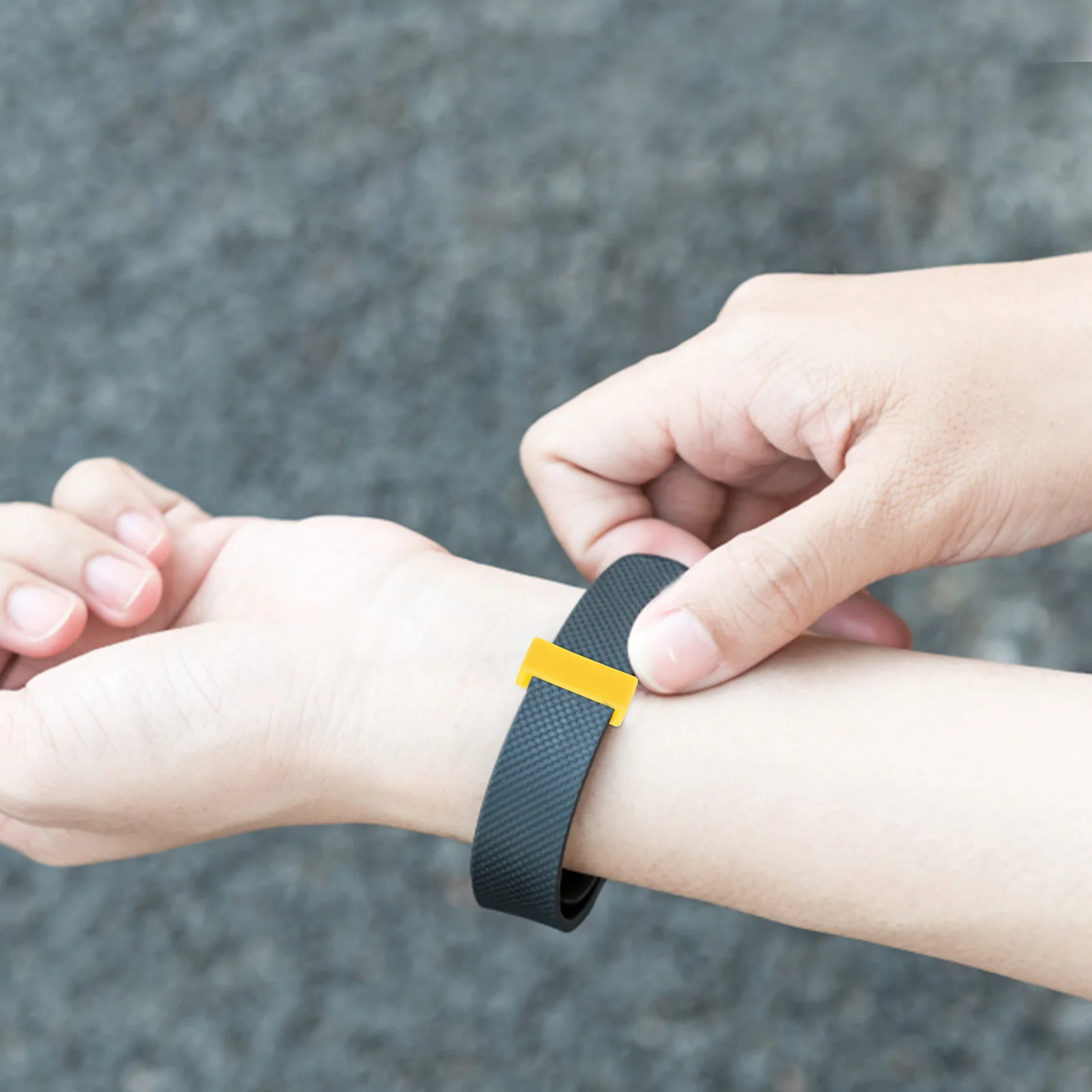 

50pcs Silicone Watch Band Holder Loops Replacement Strap Retainer Fasteners For Smart Sport Watches Sweat Resistant Secure Fit