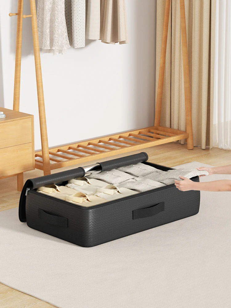 Heavy duty under bed clothing storage bag Foldable quilt storage bag quilt storage bag Large capacity dust bag Bedroom organizer