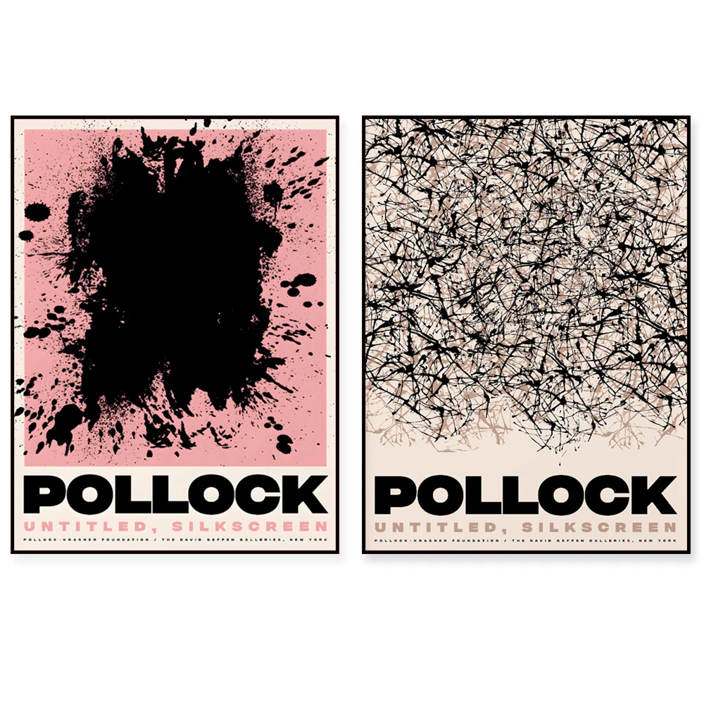 Pollock Poster, Jackson Pollock Print, Digital Download, Jackson Pollock Abstract Art, Pollock Printable, Pollock Digital, Prin