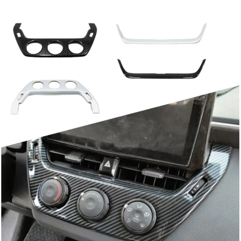 

Navigation Cover Trim Strip Car Stick Styling Accessories Interior Decoration Frame For Toyota E210 2019 2020 2021 2022