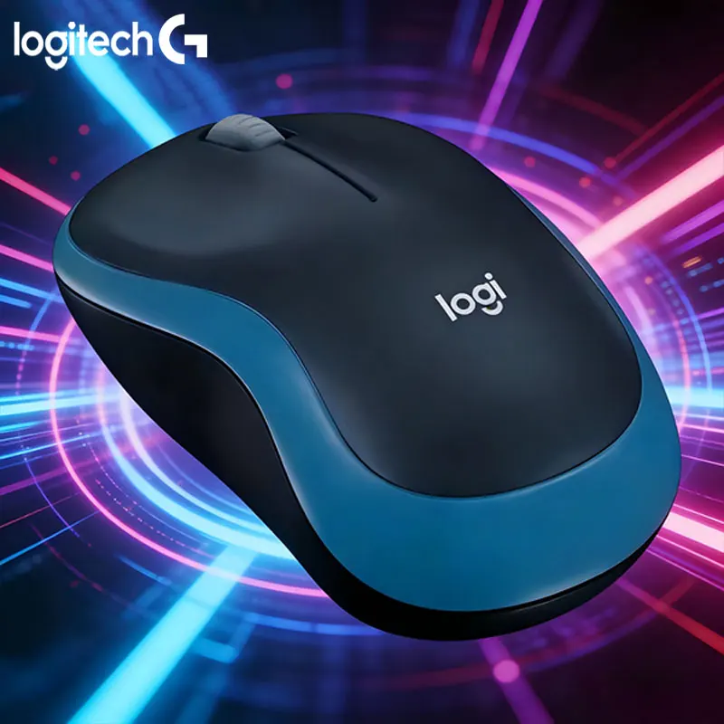 

Logitech M185 Silent Wireless Mouse Ergonomic Design for Office, Home, and Dormitory Durable and Affordable