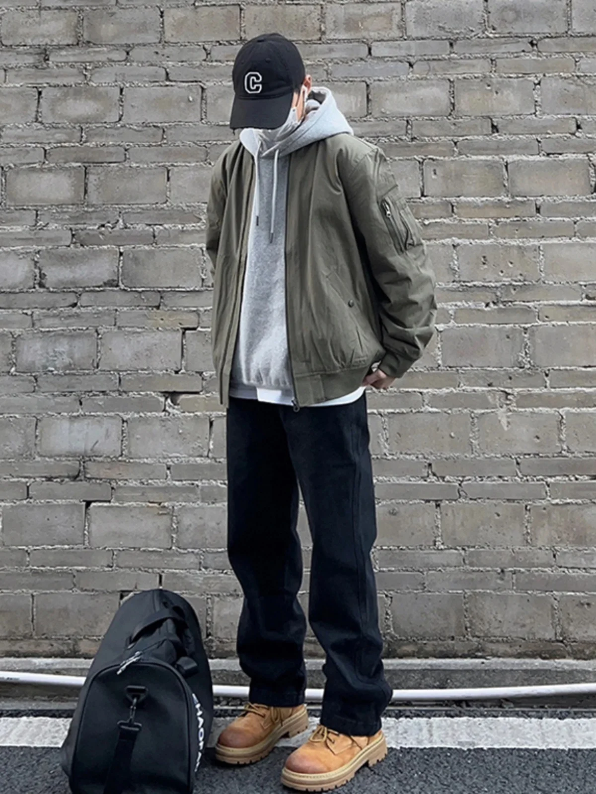 

Мужские джинсы Cleanfit с флисовой подкладкой, черные, осенне-зимние, в американском стиле, прямого кроя, модные, молодежные, брендовые