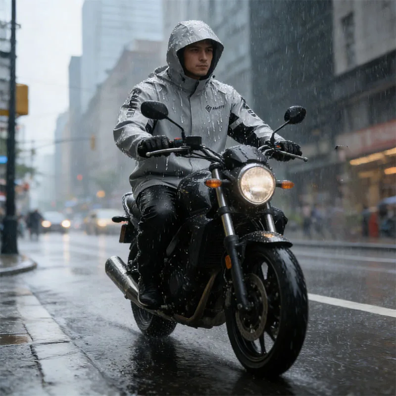 

Waterproof Motorcycle Raincoat Set for Men Women Moto Rider Jacket Pants Suit Biker Cycling Fishing Climbing Outdoor Rain Gear