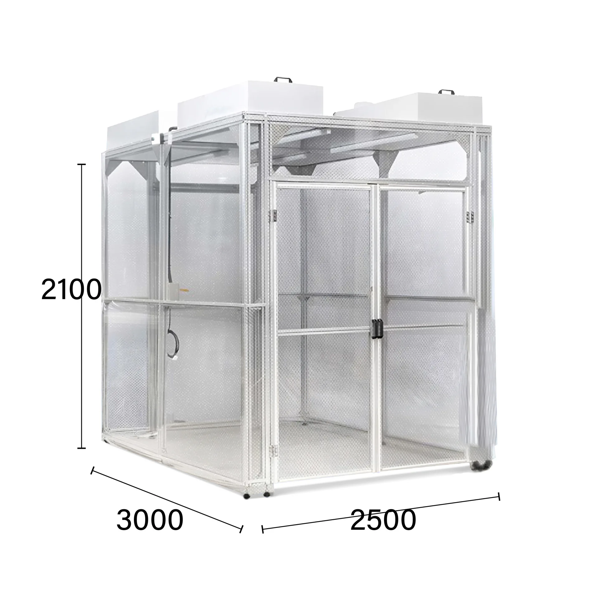 Modular Clean Booth, Local Purification Enclosure, Dust-free Working Booth for Clean Workshop