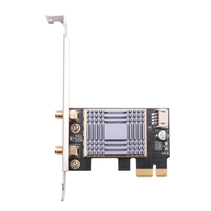 AR5B22 N1202 2.4G/5G Dual Band PCIe Wi-Fi การ์ดเครือข่ายพร้อม4.0บลูทูธสำหรับเดสก์ท็อปพีซีแซนด์เซิร์ฟเวอร์อะแดปเตอร์เครือข่ายไร้สาย