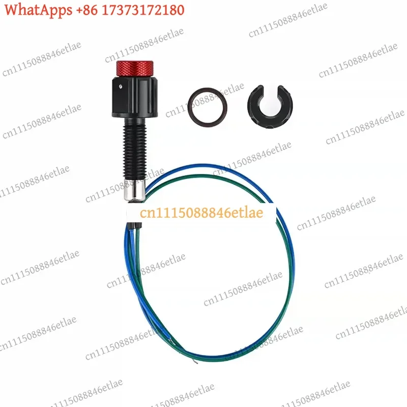 k3 M8 Waterproof Underwater Switch for ROV Deep Sea Signal Control Aluminum Alloy On/Off Knob Robot Connector