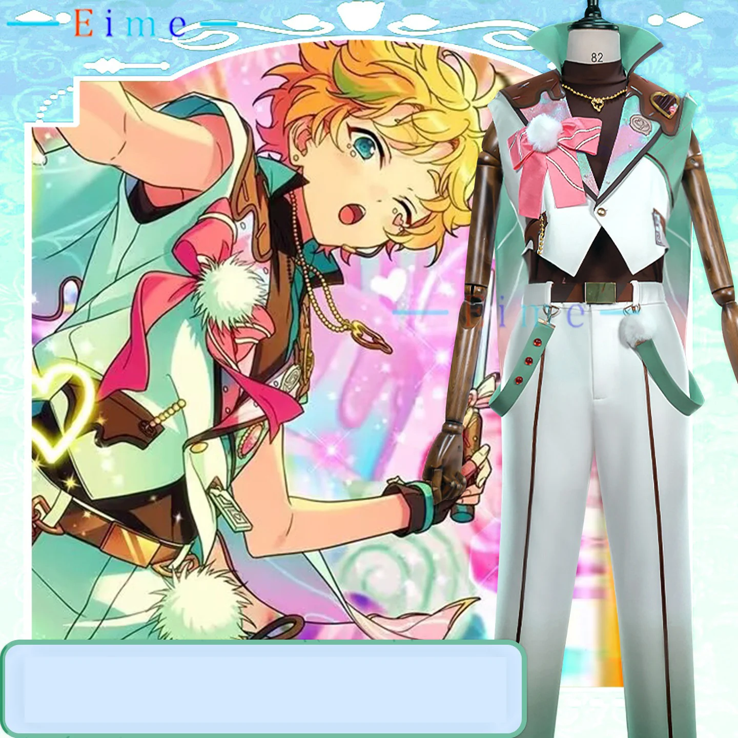 

Костюм для косплея по игре Ensemble Stars2: Харукава Сора, Сакасаки Нацумэ, Аоба Цумуги. Нарядный костюм для вечеринки, униформа на Хэллоуин, пошив на заказ.