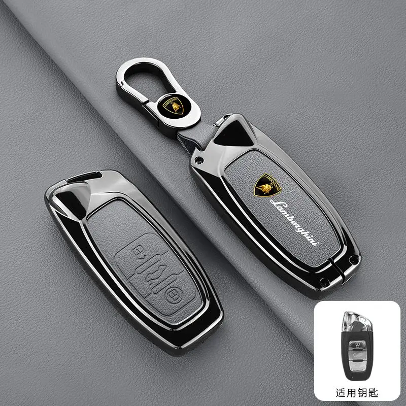 التغطية الكاملة سبائك الزنك غطاء مفتاح السيارة عن بعد واقية قذيفة لامبورغيني أوروس هوراكان أفينتادور قسط الملحقات #3