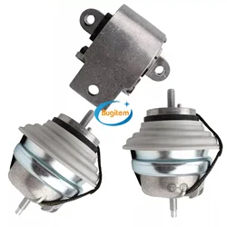 3PCS Engine Motor Mount Set Left Right Transmission Mount C2D2745 C2D38505 C2D16622 For Jaguar XF 3.0L 2009 XJ 5.0L 2010-2013