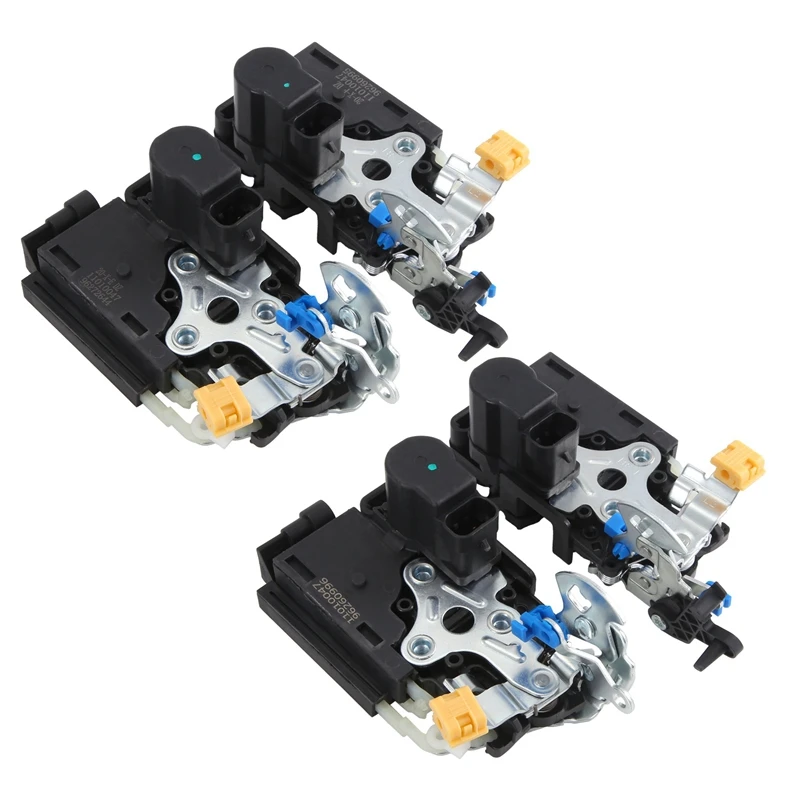 1Set/4Pcs Door Latch Lock Actuator For Chevrolet Aveo Aveo5 2004-2011 Lacetti Lova 96272643 96272644&96272638 96272639