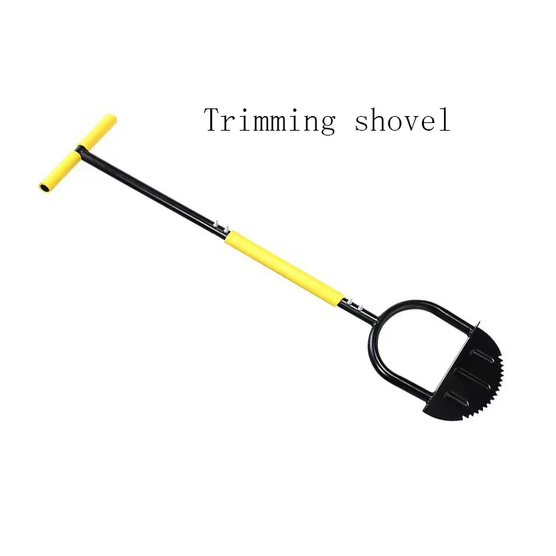 

Manual Trimming Shovel Half Moon Shape Lawn Trimming Machine Sawtooth Lawn Trimming Tool Step Trimming Shovel