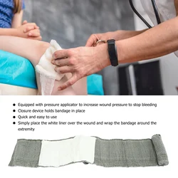 ZK30 OD Green Emergency Bandage Lightweight Disposable Emergency Elastic Compression Bandage Outdoor 4/6/8 Inch Width torniquete