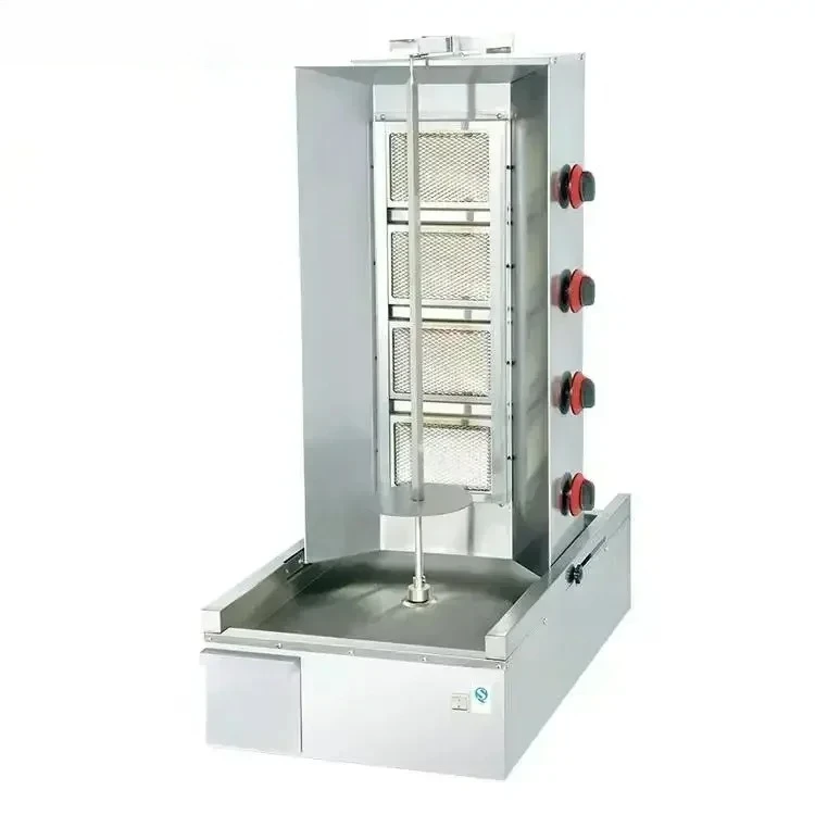 Automatic rotation Doner Kebab Machine commercial Shawarma for restaurant 1 2 3 4 5 Burner Turkish barbecue machine