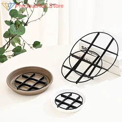 10Pcs Flower Pot Tray Anti Rot Root Plastic Saucer Bracket Drip Plant Flowerpot Tray Indoor Outdoor Home Garden Supplies