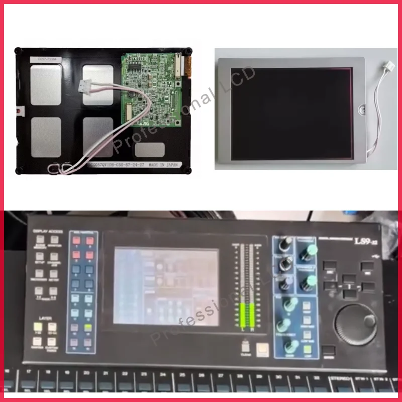 For Yamaha LS9 Motif XS8 Series Synthesizer Digitial Mixing Consoles Matrix Screen 5.7 Inch LCD Display Screen Repair