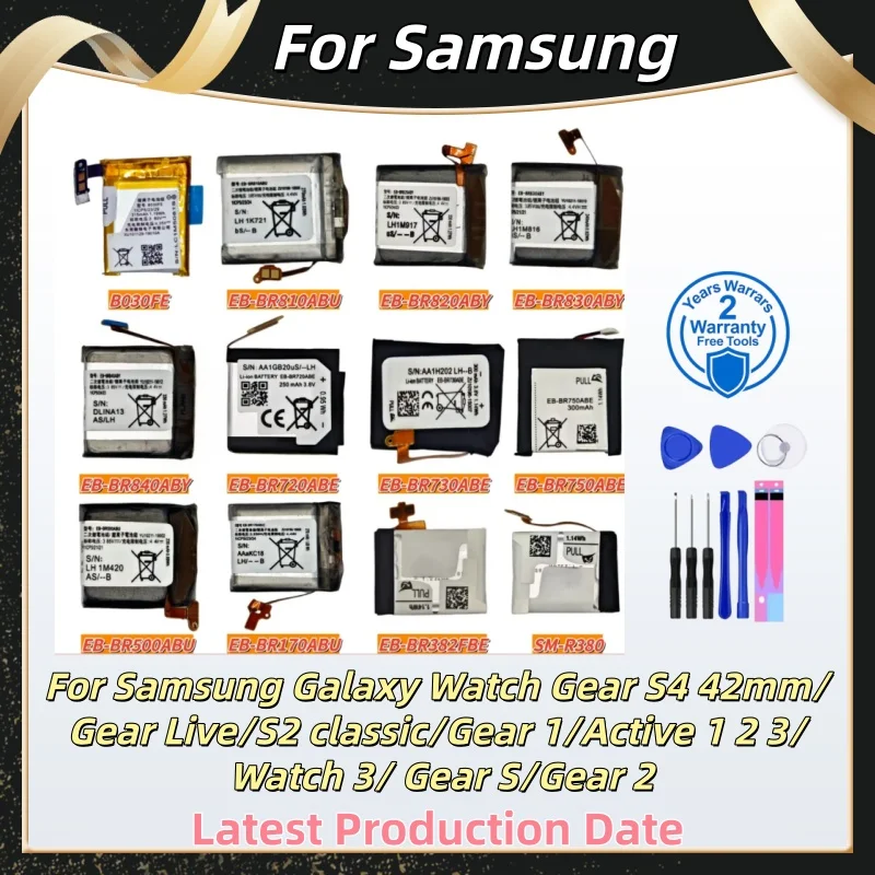Brand New For Samsung Galaxy Watch Gear S4 42mm/ Gear Live/S2 classic/Gear 1/Active 1 2 3/ Watch 3/ Gear S/Gear 2+Tools