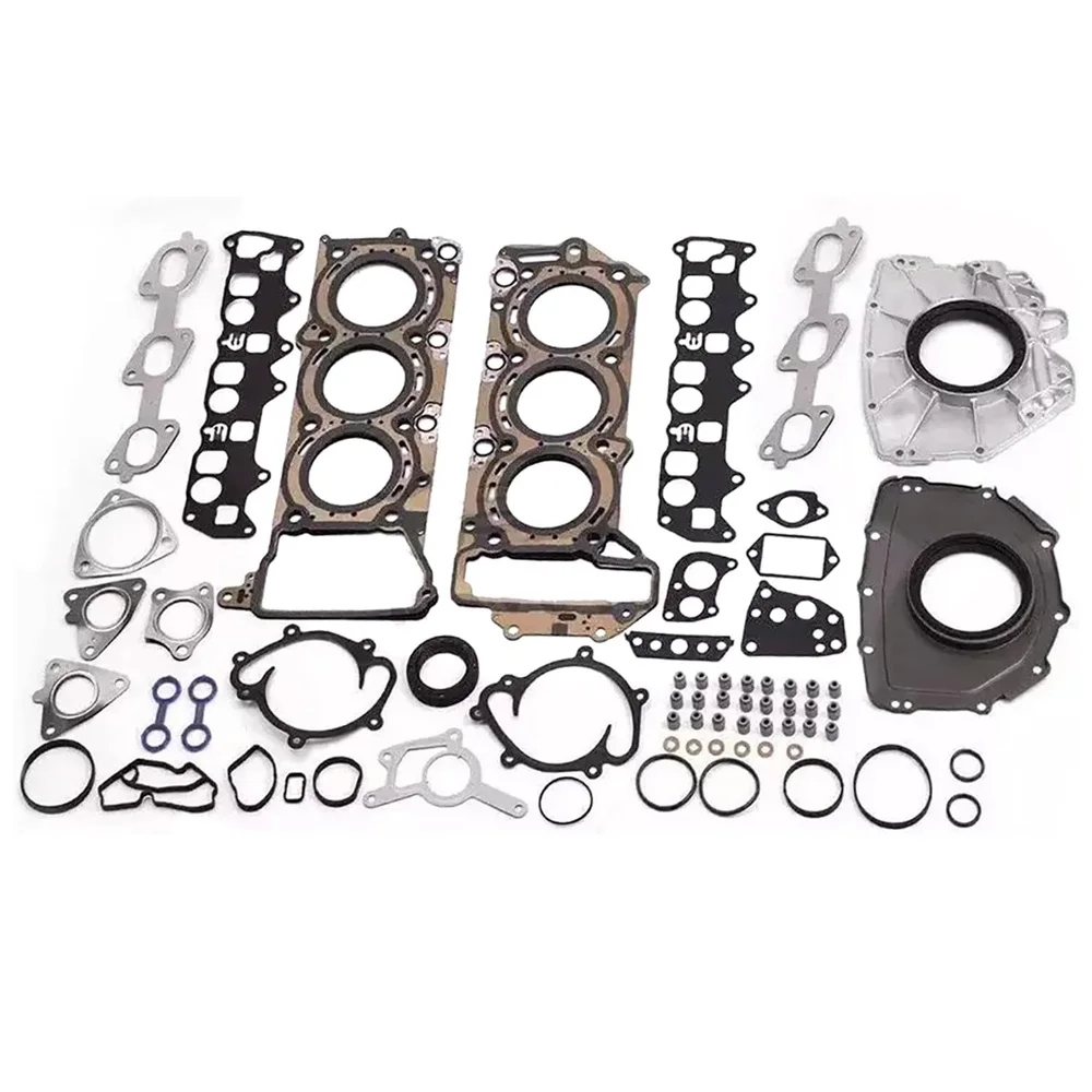 أجزاء المحرك طقم إصلاح توقيت سلسلة المكبس خواتم صالح 3.0 L 3.0 T V6 الديزل ل 2005-2019 مرسيدس بنز C350 OM642 3.0T 3.0L