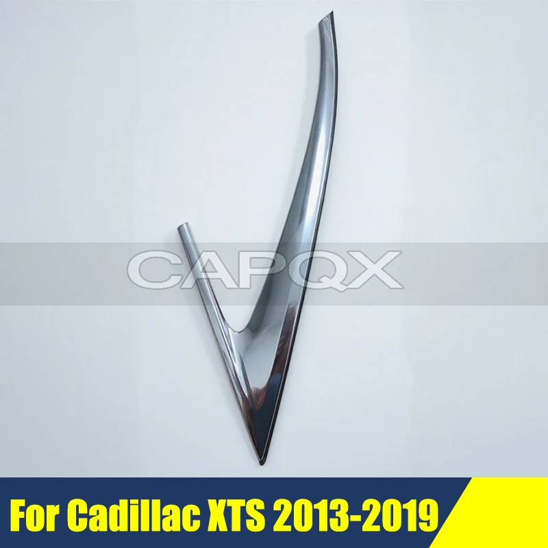 

Яркая полоса заднего окна для Cadillac XTS 2013-2019, хромированная накладка на заднее окно, спойлер на боковое крыло автомобиля, аксессуары