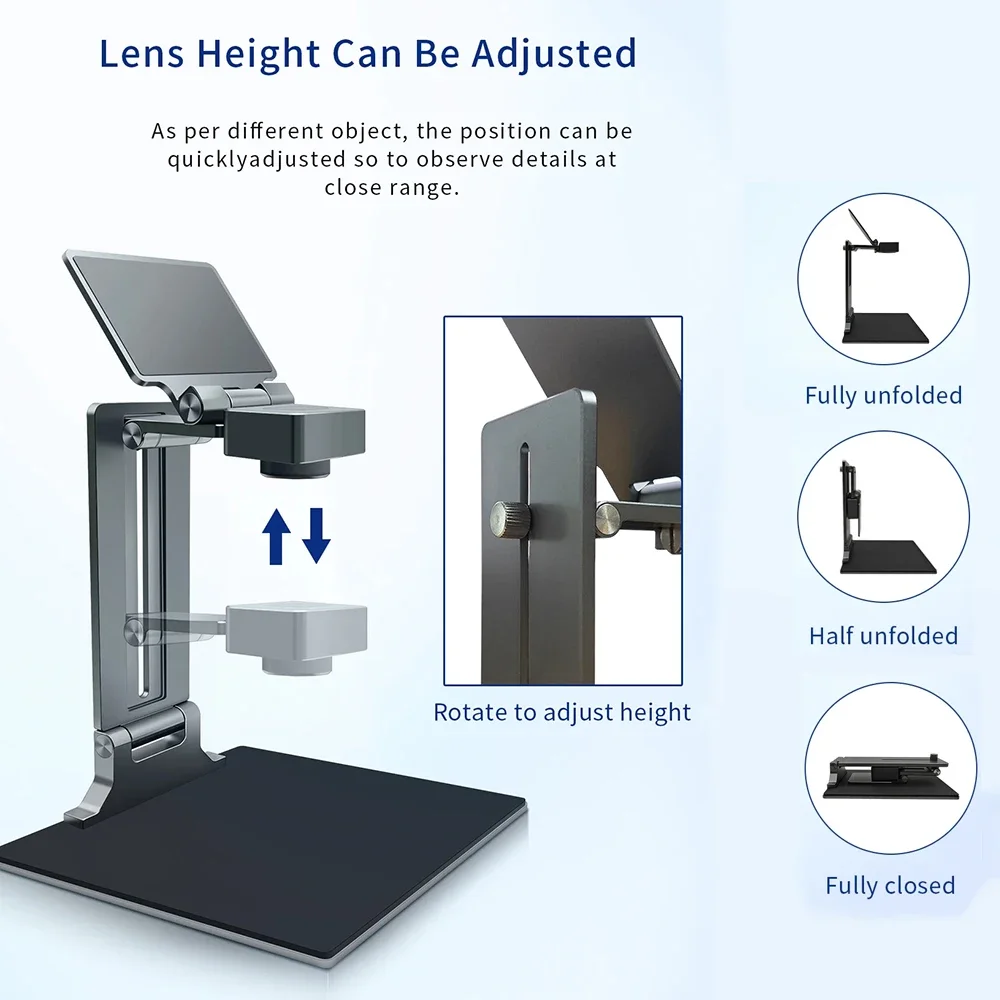 3D Thermal Imager Analyzer 256*192 Collapsible Thermal Camera for PCB Short Circuit Leakage Check,Connect with Android Phone/ PC