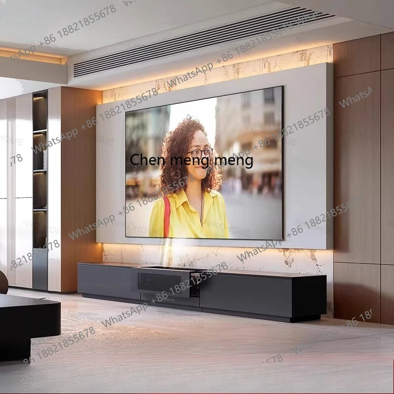 

Fully Automatic Laser TV Cabinet Electric Retractable Integrated Hisense Starlight Projector