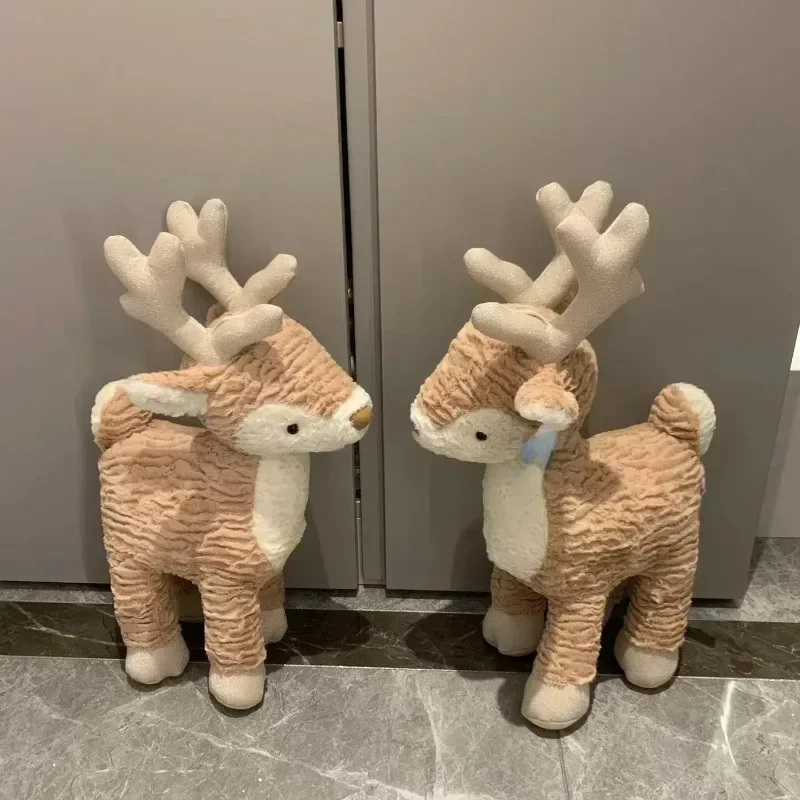 Muñeco de peluche de alce y Reno Mitz, muñeco de compañero relajante, juguete de regalo de Navidad, bonito adorno familiar, animales de peluche de 14 + y 18+