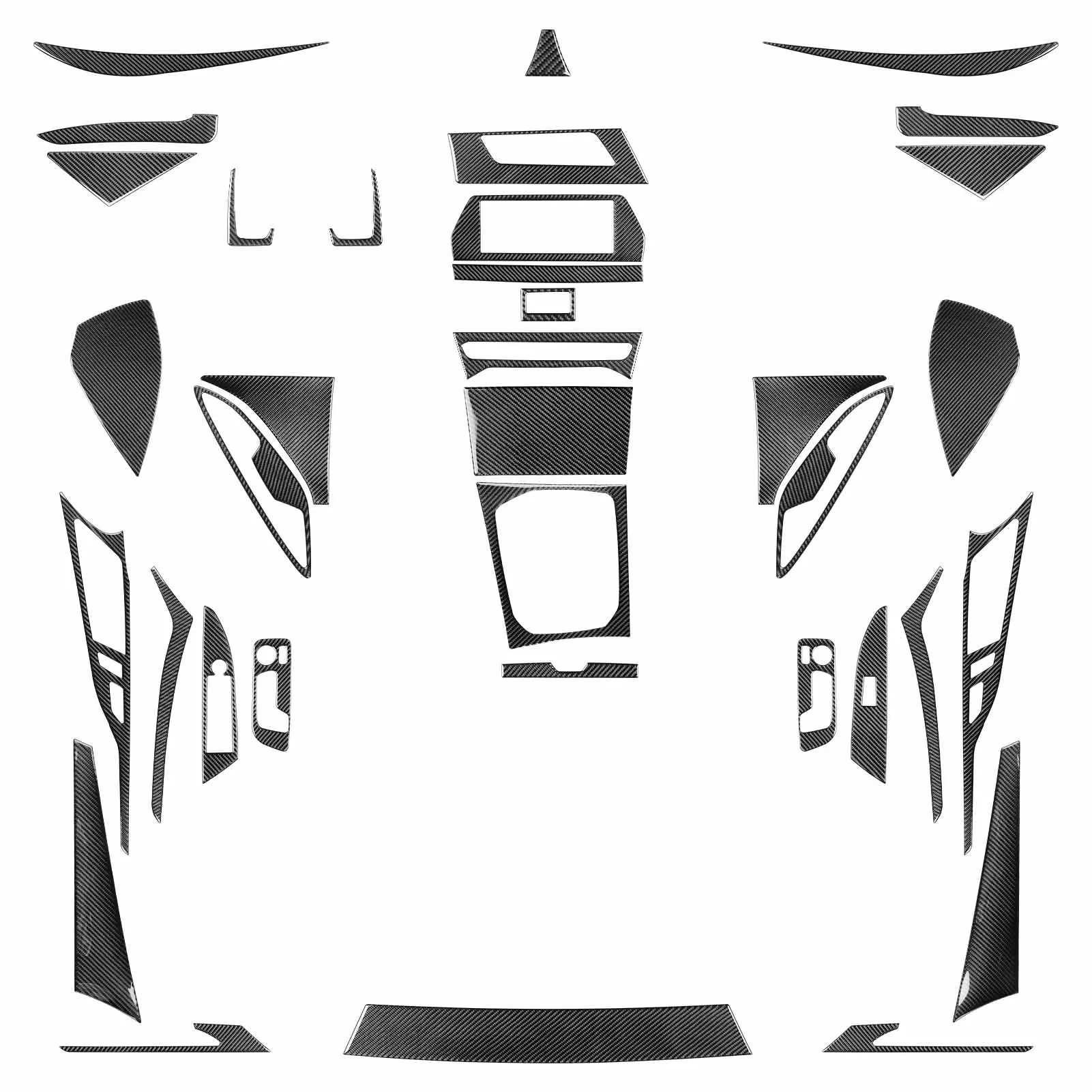 

left-hand drive Whole body Interior and exterior decoration Carbon fiber car modification parts For BMW 8 Series G14 2019-2022