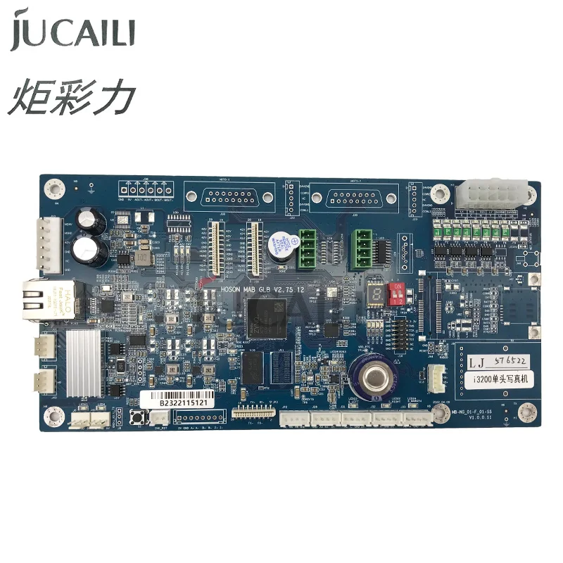 Imagem -02 - Jucaili Kit de Placa Hoson de Cabeça Única para Cabeça Epson I3200 para Eco Solvente Base de Água Impressora uv Versão de Rede